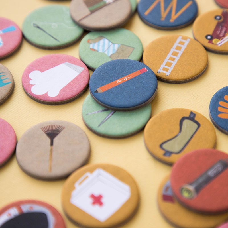 Joc de bingo il.lustrat